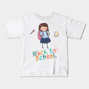 Welcome Back to School T Shirt - Tee for Teachers & Students Kids T-Shirt